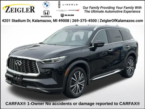 Black 2023 INFINITI QX60 Sensory for sale in Kalamazoo, MI