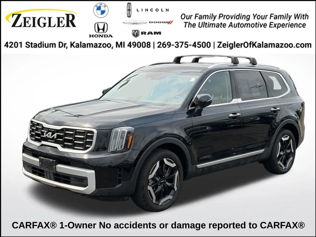 Black 2025 Kia Telluride S for sale in Kalamazoo, MI