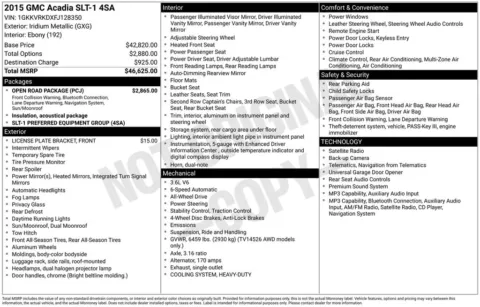 More photos of 2015 GMC Acadia SLT-1 at Zeigler BMW of Kalamazoo, MI
