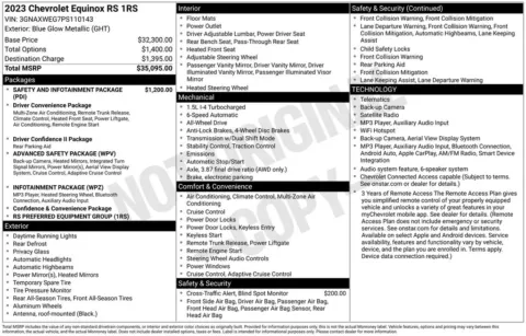 More photos of 2023 Chevrolet Equinox RS at Zeigler BMW of Kalamazoo, MI