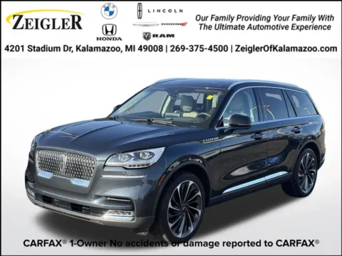 Blue 2023 Lincoln Aviator Reserve for sale in Kalamazoo, MI