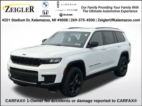 White 2023 Jeep Grand Cherokee L Altitude for sale in Kalamazoo, MI