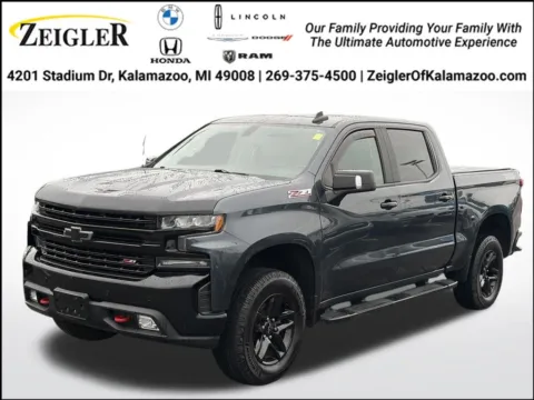 Gray 2019 Chevrolet Silverado 1500 LT Trail Boss for sale in Kalamazoo, MI