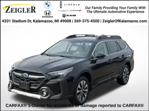 Black 2023 Subaru Outback Limited for sale in Kalamazoo, MI