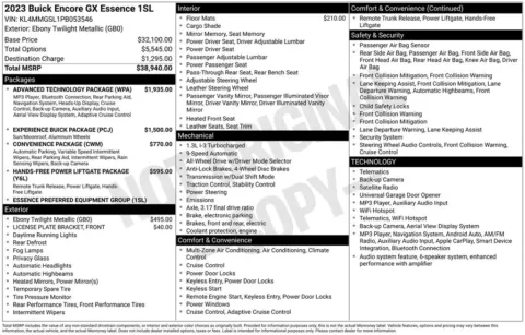 More photos of 2023 Buick Encore GX Essence at Zeigler BMW of Kalamazoo, MI