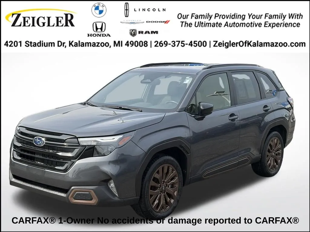 Gray 2025 Subaru Forester Sport for sale in Kalamazoo, MI