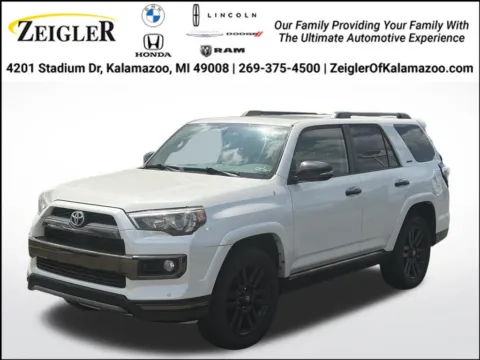 White 2019 Toyota 4Runner Limited for sale in Kalamazoo, MI