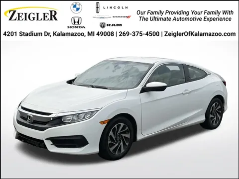 White 2016 Honda Civic LX for sale in Kalamazoo, MI