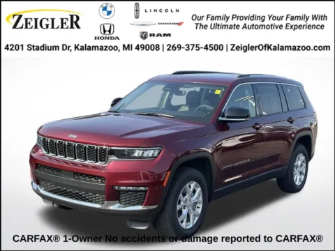 Red 2023 Jeep Grand Cherokee L Limited for sale in Kalamazoo, MI