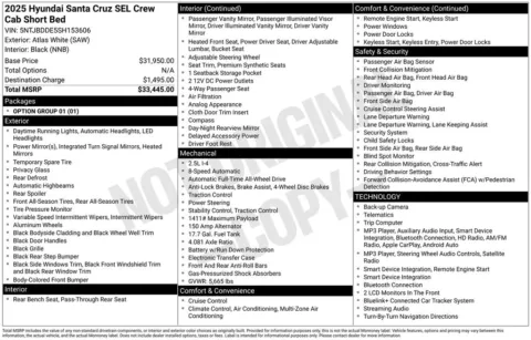 More photos of 2025 Hyundai Santa Cruz SEL at Zeigler BMW of Kalamazoo, MI
