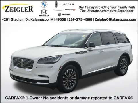 White 2023 Lincoln Aviator Reserve for sale in Kalamazoo, MI