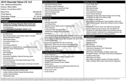 More photos of 2015 Chevrolet Tahoe LTZ at Zeigler BMW of Kalamazoo, MI