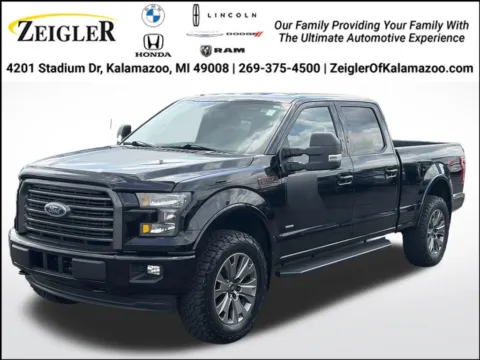 Black 2017 Ford F-150 XLT for sale in Kalamazoo, MI