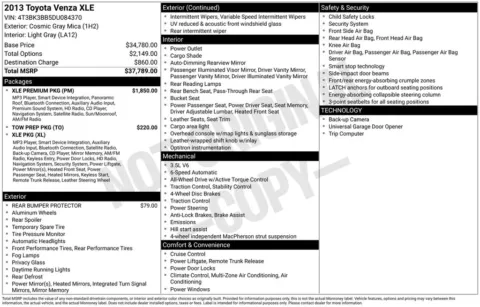 More photos of 2013 Toyota Venza at Zeigler BMW of Kalamazoo, MI