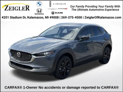 Gray 2025 Mazda CX-30 2.5 S Carbon Edition for sale in Kalamazoo, MI