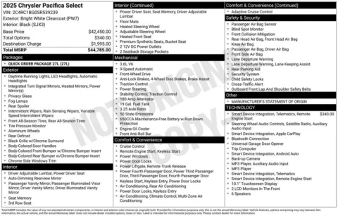 More photos of 2025 Chrysler Pacifica Select at Zeigler BMW of Kalamazoo, MI
