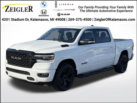 White 2022 Ram 1500 Big Horn/Lone Star for sale in Kalamazoo, MI