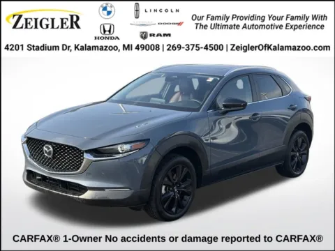 Gray 2025 Mazda CX-30 2.5 S Carbon Edition for sale in Kalamazoo, MI