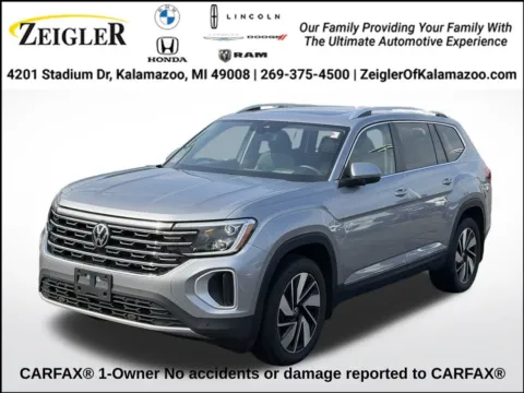 Gray 2024 Volkswagen Atlas 2.0T SEL for sale in Kalamazoo, MI