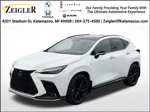 White 2024 Lexus NX 350 F SPORT Handling for sale in Kalamazoo, MI