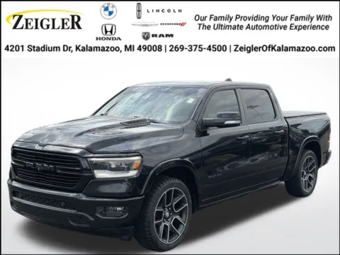 Black 2019 Ram 1500 Laramie for sale in Kalamazoo, MI