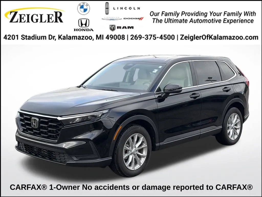 Black 2024 Honda CR-V EX for sale in Kalamazoo, MI
