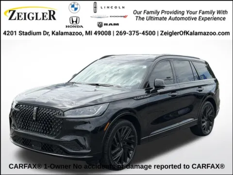 Black 2025 Lincoln Aviator Black Label for sale in Kalamazoo, MI