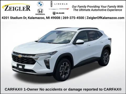 White 2025 Chevrolet Trax LT for sale in Kalamazoo, MI