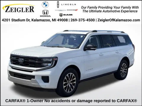 White 2025 Ford Expedition Max Platinum for sale in Kalamazoo, MI