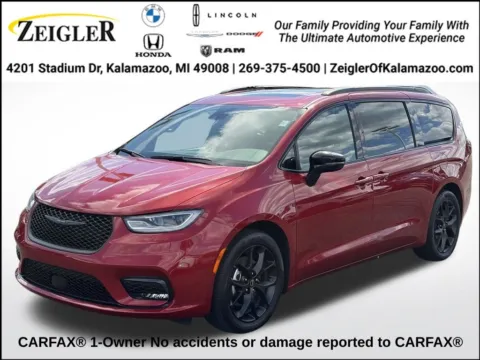Red 2025 Chrysler Pacifica Limited for sale in Kalamazoo, MI
