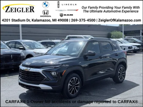 Black 2025 Chevrolet TrailBlazer LT for sale in Kalamazoo, MI