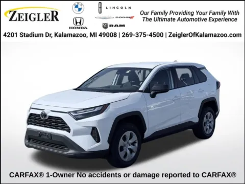 White 2025 Toyota RAV4 LE for sale in Kalamazoo, MI