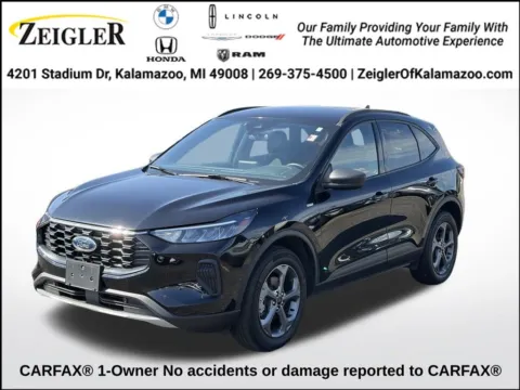 Black 2025 Ford Escape ST-Line for sale in Kalamazoo, MI