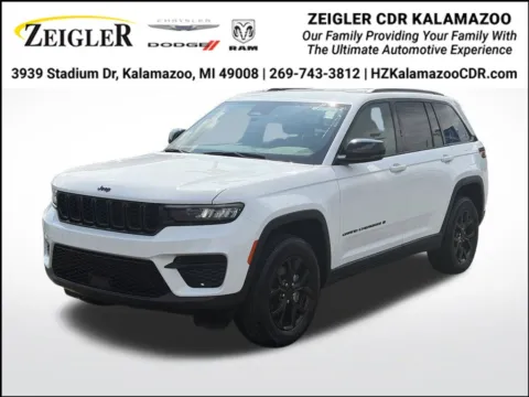 White 2025 Jeep Grand Cherokee Altitude for sale in Kalamazoo, MI