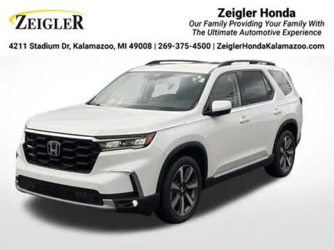 White 2025 Honda Pilot Touring for sale in Kalamazoo, MI