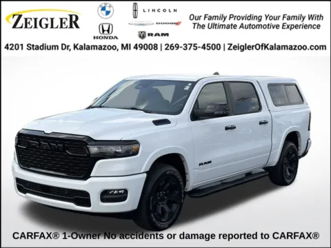 White 2025 Ram 1500 Big Horn/Lone Star for sale in Kalamazoo, MI