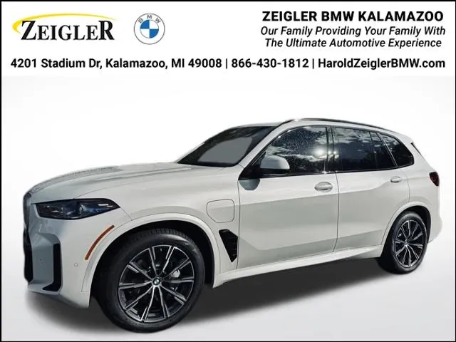 White 2026 BMW X5 xDrive50e for sale in Kalamazoo, MI