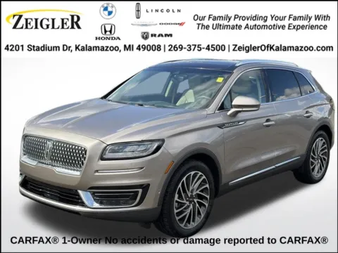 Unknown 2020 Lincoln Nautilus Reserve for sale in Kalamazoo, MI