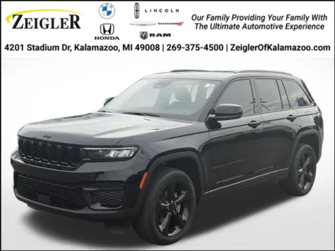 Black 2023 Jeep Grand Cherokee Altitude X for sale in Kalamazoo, MI