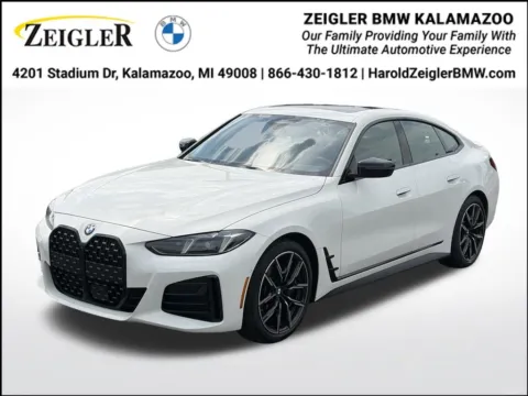 White 2025 BMW 4 Series 430i Gran Coupe for sale in Kalamazoo, MI