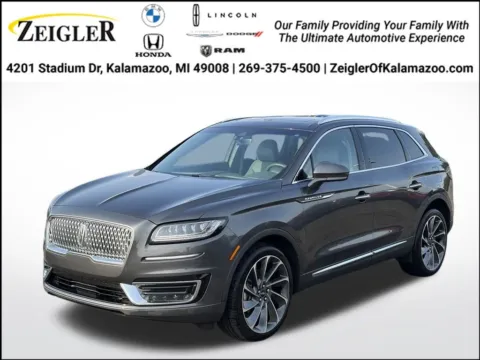 Gray 2019 Lincoln Nautilus Reserve for sale in Kalamazoo, MI