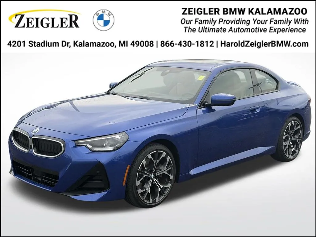 Blue 2025 BMW 2 Series 230i xDrive for sale in Kalamazoo, MI