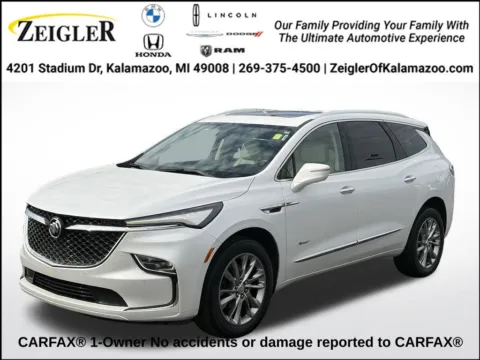White 2023 Buick Enclave Avenir for sale in Kalamazoo, MI