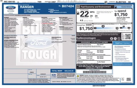 More photos of 2019 Ford Ranger XLT at Zeigler BMW of Kalamazoo, MI