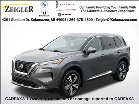 Gray 2022 Nissan Rogue SL for sale in Kalamazoo, MI