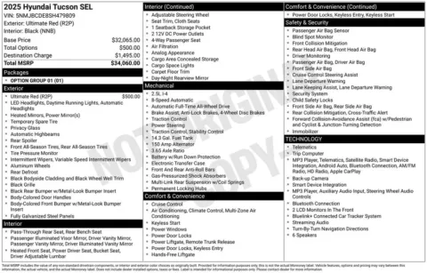More photos of 2025 Hyundai Tucson SEL at Zeigler BMW of Kalamazoo, MI