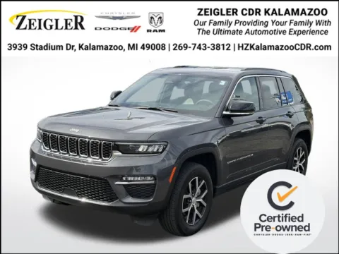 Gray 2025 Jeep Grand Cherokee Limited for sale in Kalamazoo, MI