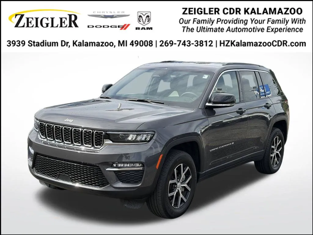 Gray 2025 Jeep Grand Cherokee Limited for sale in Kalamazoo, MI