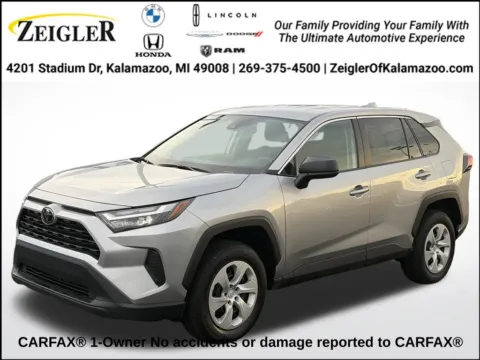 Silver 2025 Toyota RAV4 LE for sale in Kalamazoo, MI