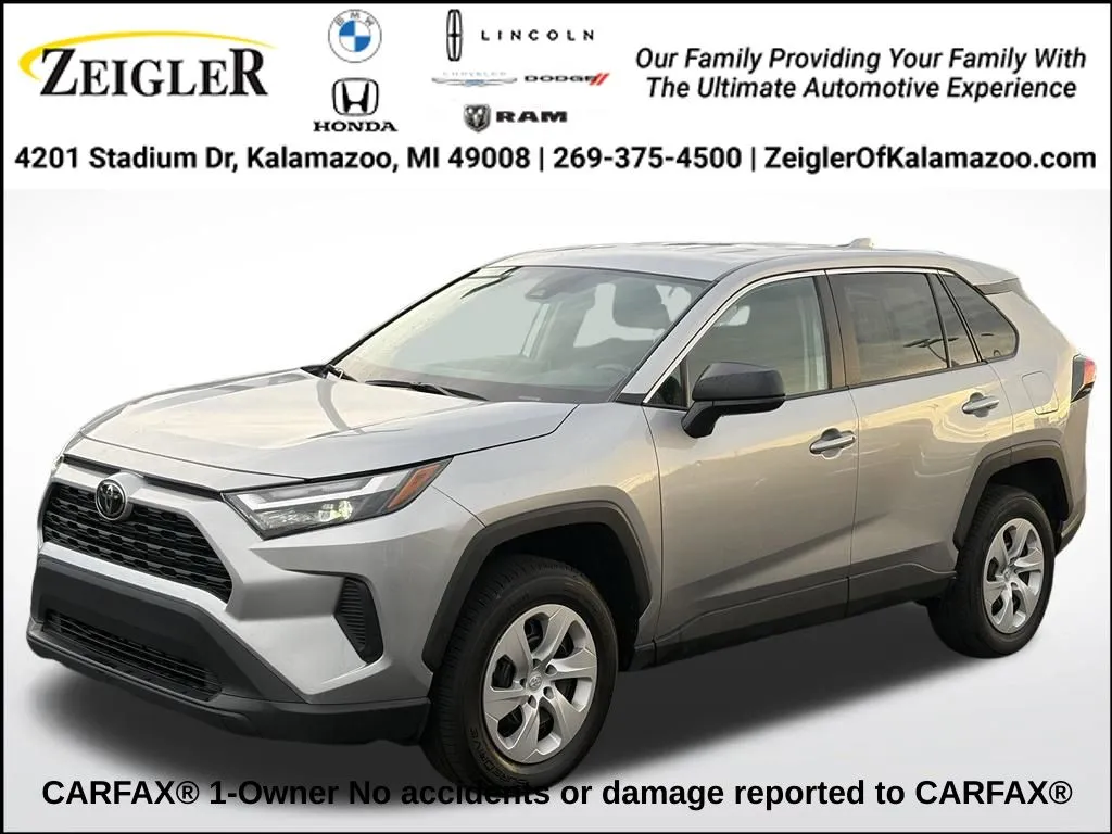 Silver 2025 Toyota RAV4 LE for sale in Kalamazoo, MI